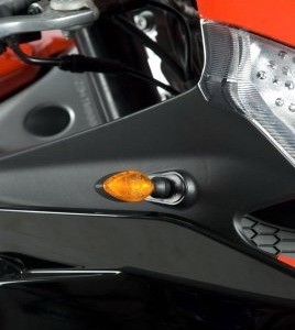 Adaptéry mikroblinkrů pro Aprilia RS4 125 (2011), černý